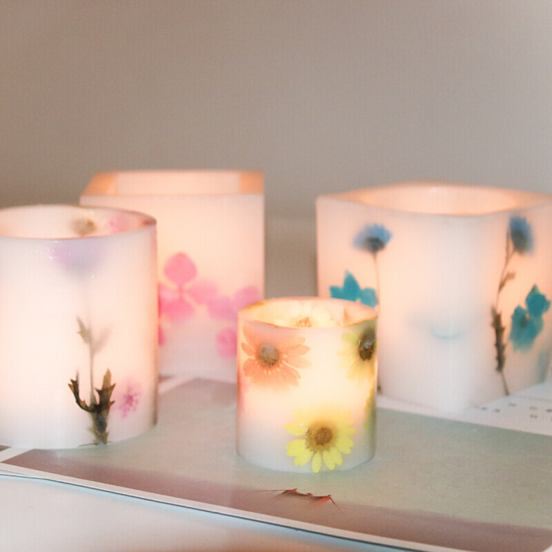 Candle Supplies In Bulk - Winddichte Wachsbecher, Acrylform, hohler Teelichthalter, duftende
