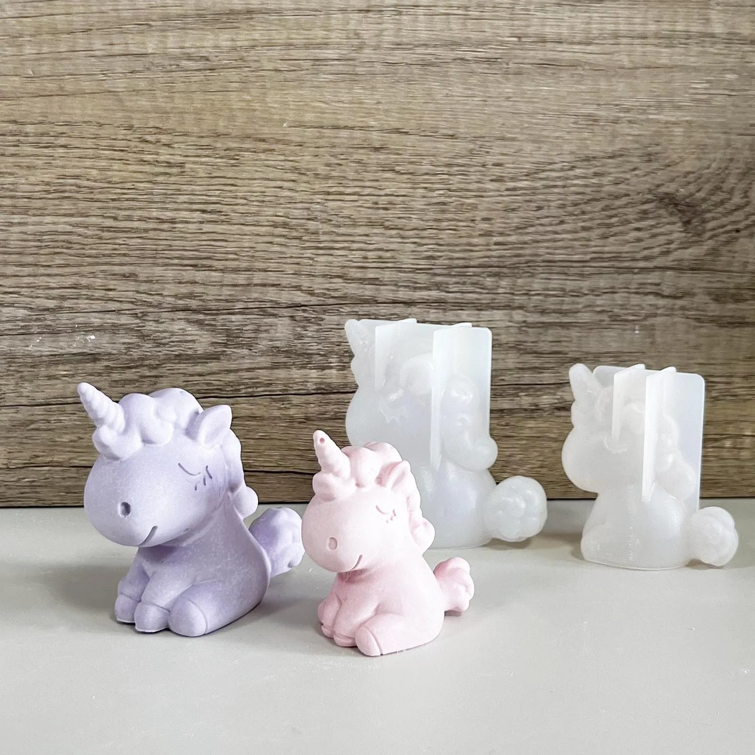 Candle Making Supplies Online - 3D Geometrische Silikon Einhorn Katze Hirsch