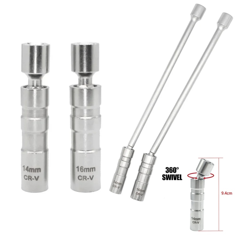 Candle Making Supplies Online - 14 mm 16 mm Zündkerzen-Entfernungswerkzeug, Schraubenschlüssel,