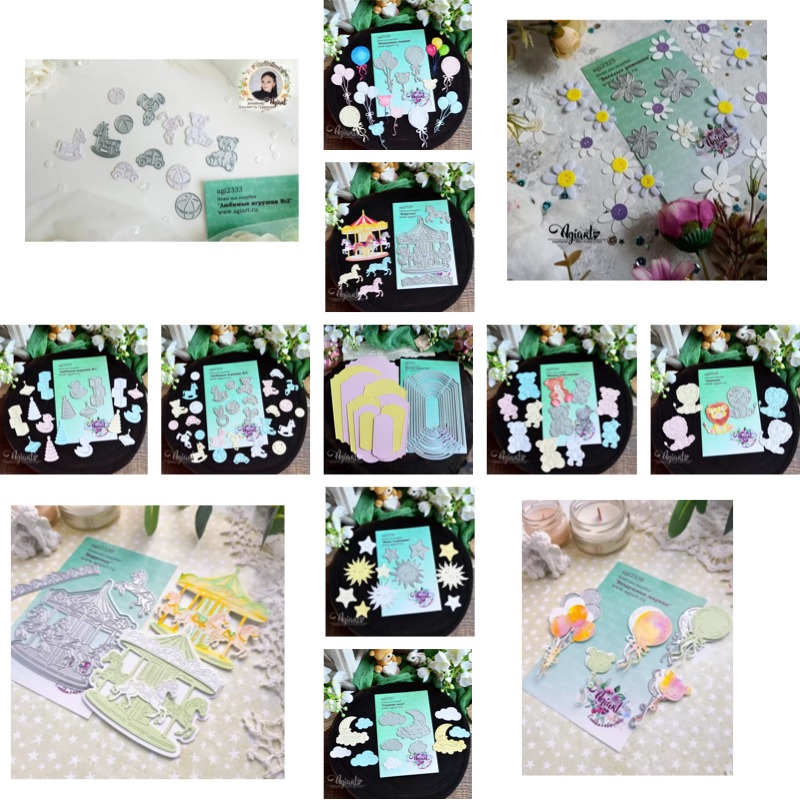 Candle Sachet - Baby-Overall, Rock, Socken, Mütze, Metallstanzformen, Scrapbook,