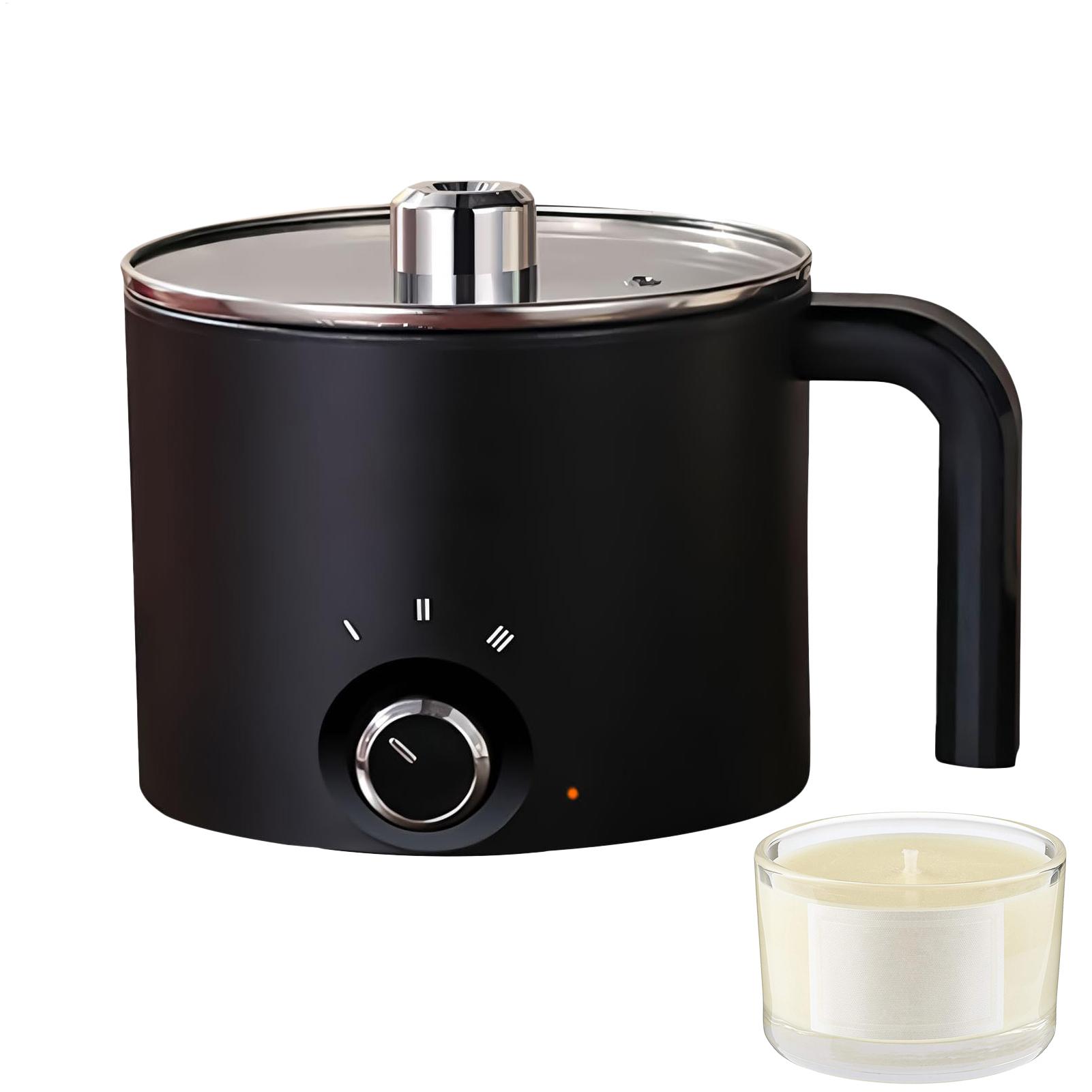 Candle Supplies In Bulk - Kerzenwachs-Schmelztopf 1,5L Großer Edelstahl Elektrischer Antihaft-Kerzenherstellungstopf