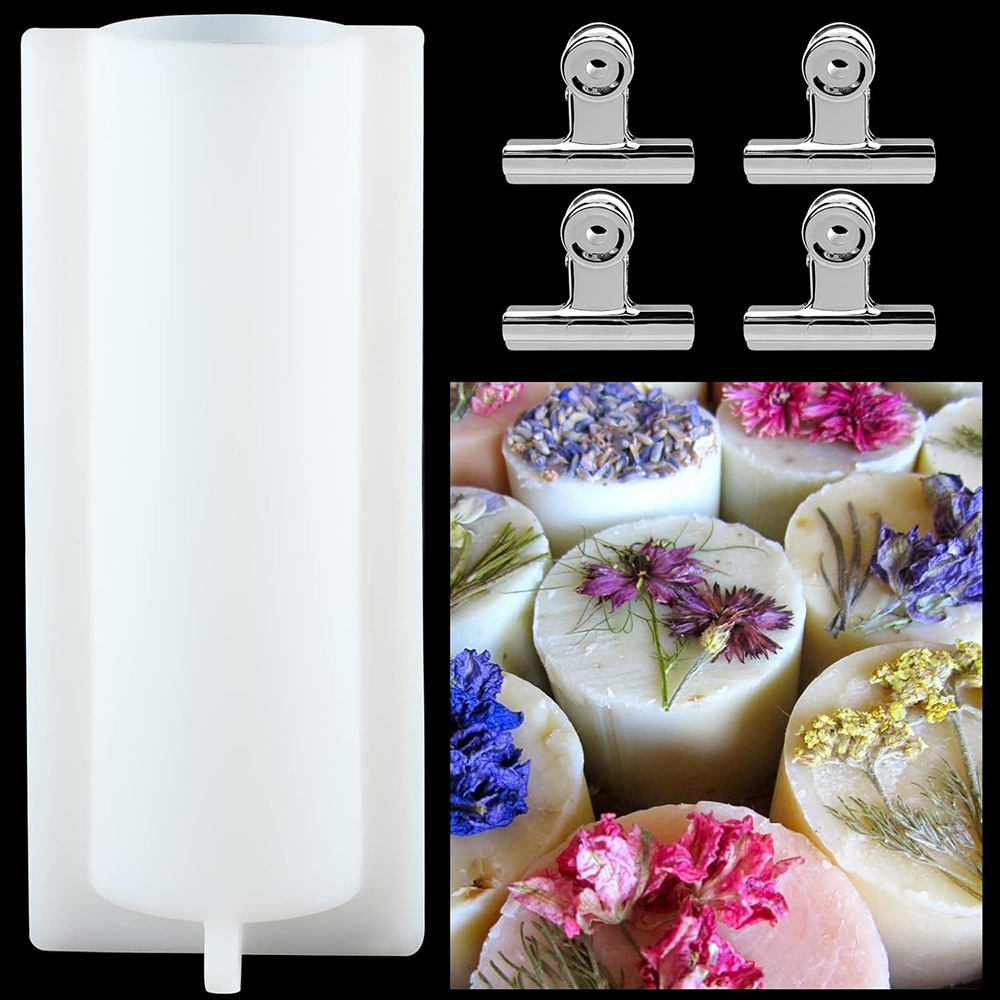 Große Zylinder-Seifenform mit  – Candle Supplies In Bulk Bewertung und Preis