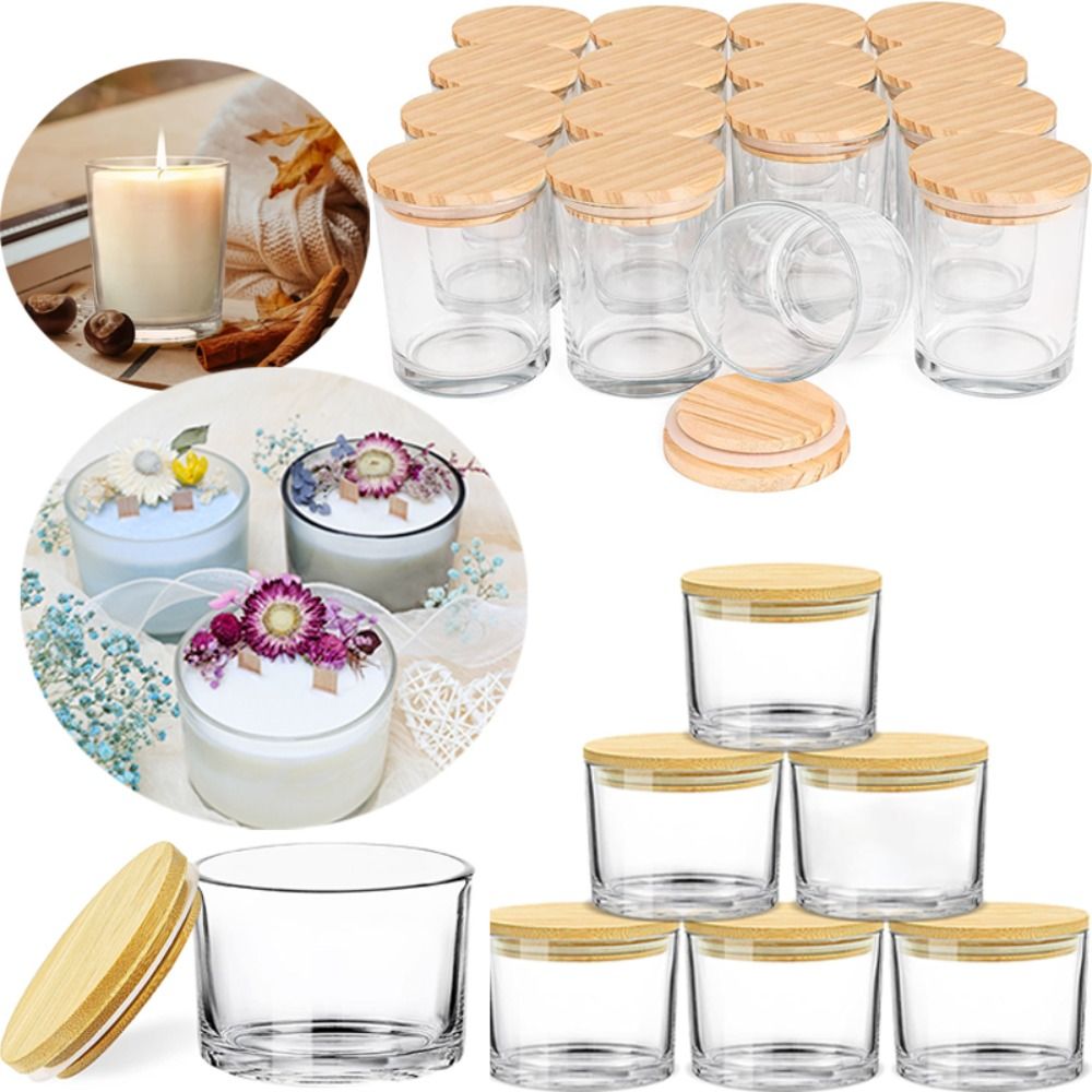Klarglas Kerzen gläser transpa – Candle Making Supplies Jars Bewertung und Preis
