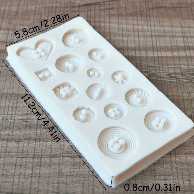 Knopfförmige Silikonform für S – Candle Making Supplies Online Bewertung und Preis