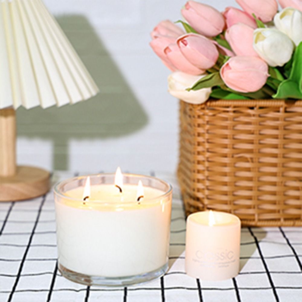 Klarglas-Kerzengläser, kleine, – Candle Making Supplies Jars Bewertung und Preis