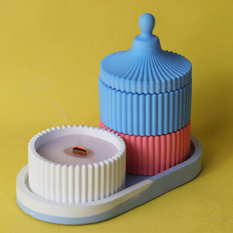 Beton Kerze Glas Silikon Form  – Candle Making Supplies Jars Bewertung und Preis