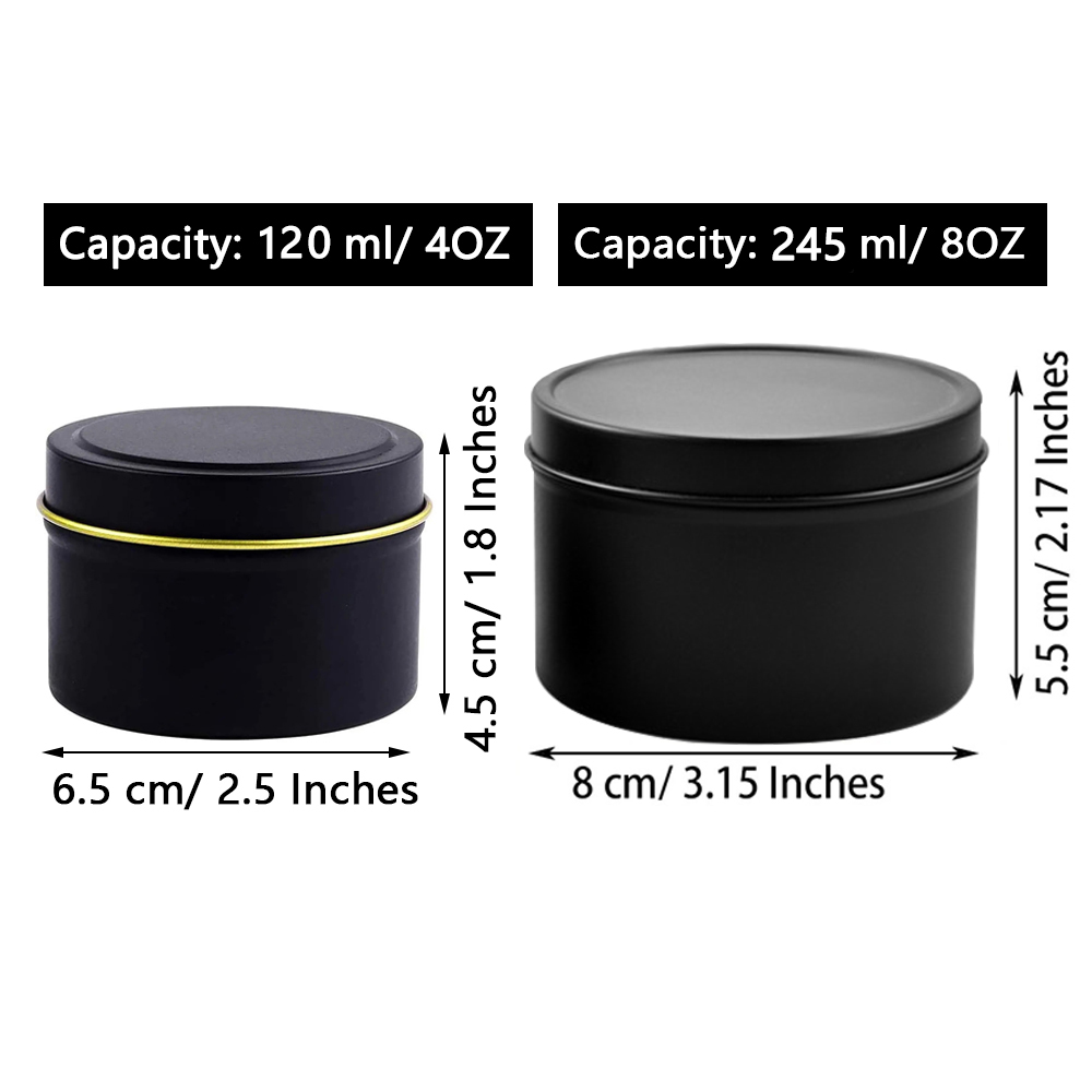 4 Unzen/8 Unzen Kerzendosen mi – Candle Making Supplies Jars Bewertung und Preis