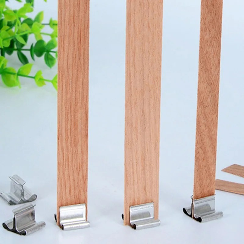 50/100er Set Holzdochte mit Ha – Candle Making Supplies Jars Bewertung und Preis