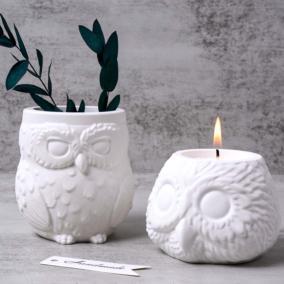 3D Eulenform Kerzenglas Siliko – Candle Making Supplies Jars Bewertung und Preis