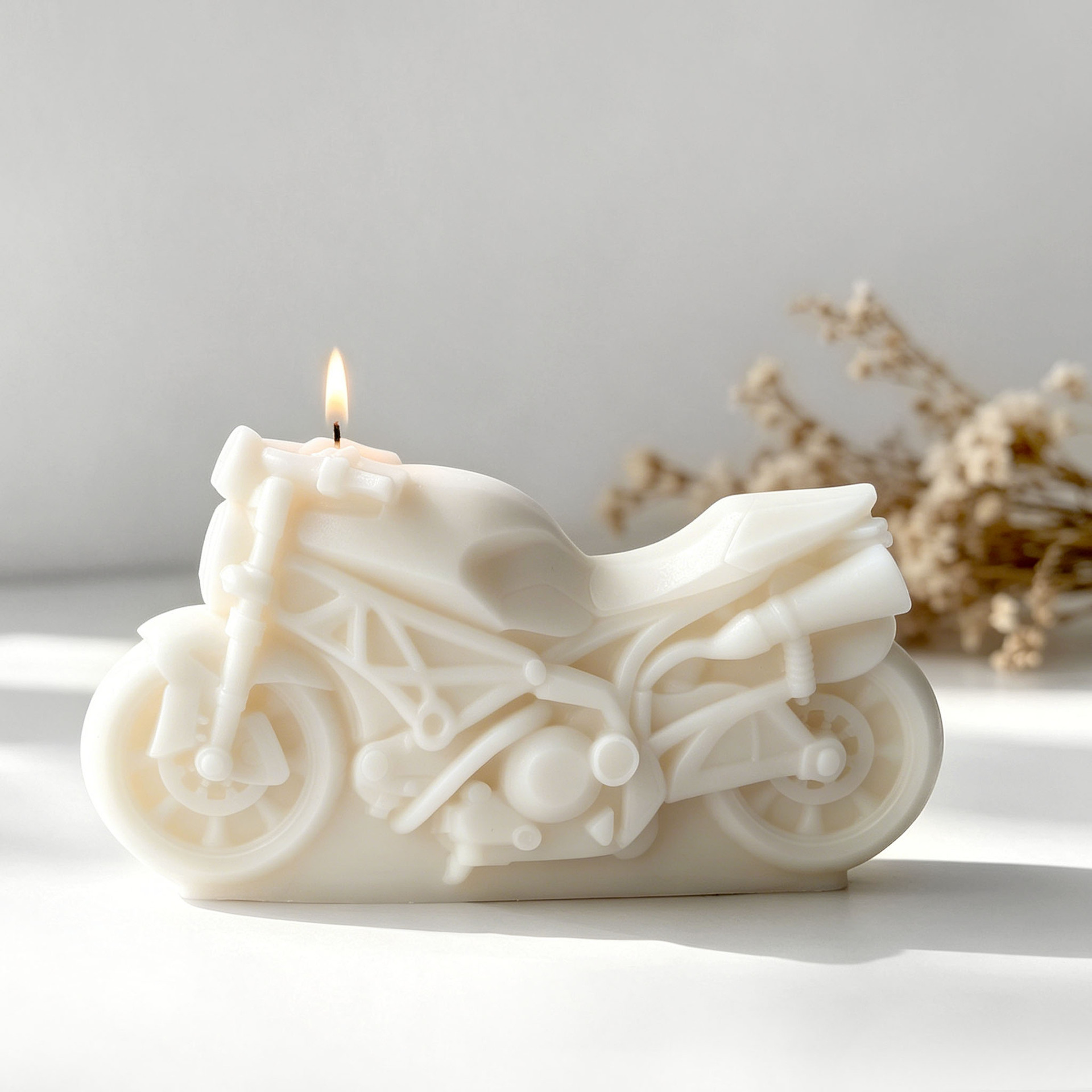 Motorrad-Design Kerzenform aus – Candle Supplies In Bulk Bewertung und Preis