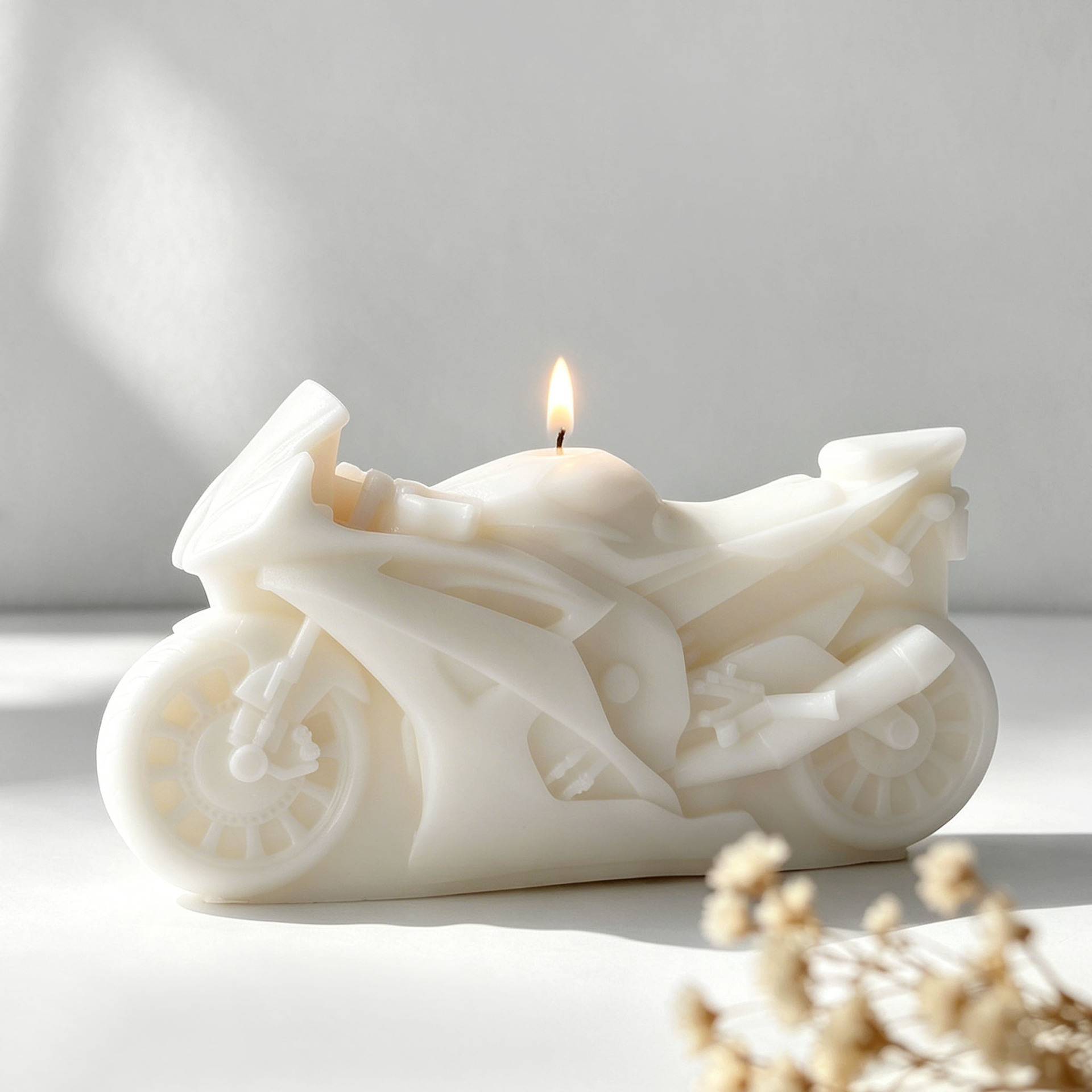 Motorrad-Design Kerzenform aus – Candle Supplies In Bulk Bewertung und Preis