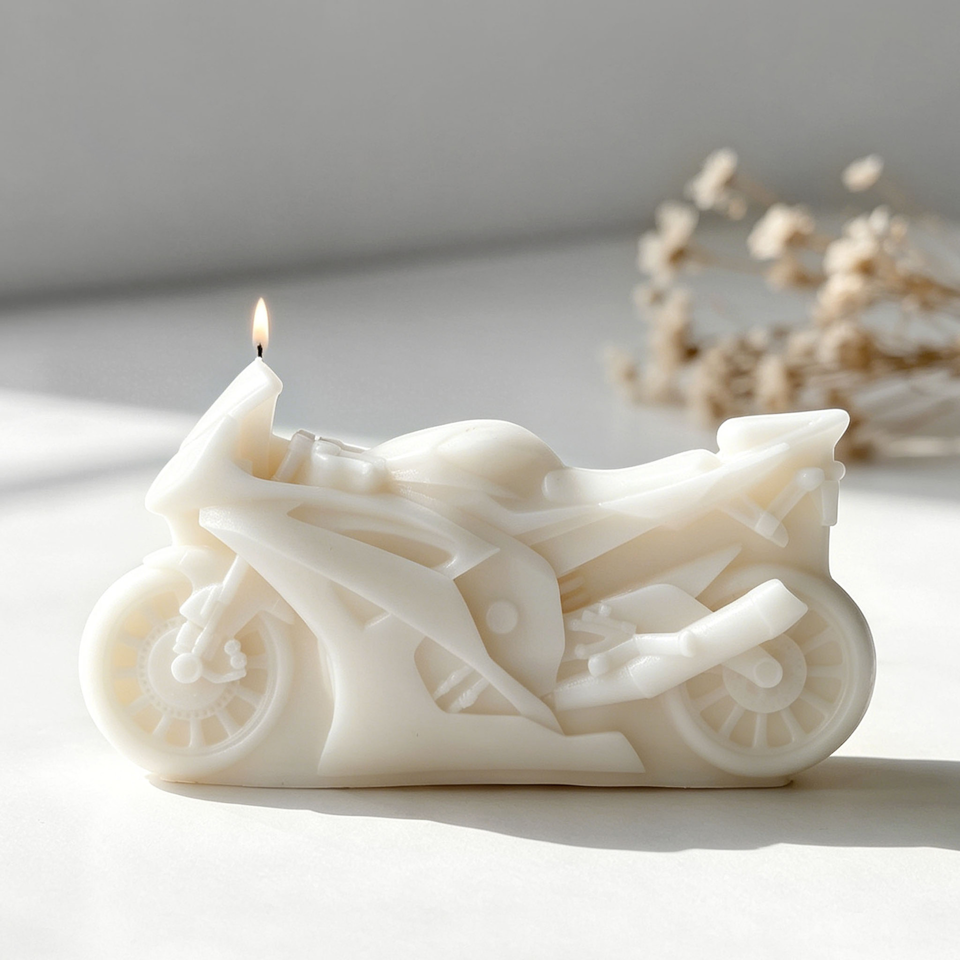 Motorrad-Design Kerzenform aus – Candle Supplies In Bulk Bewertung und Preis