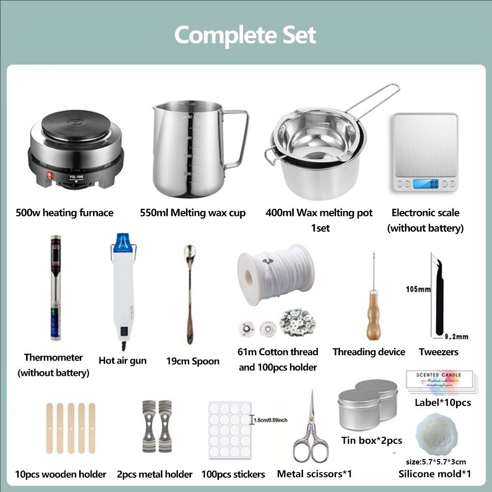 DIY-Materialien zur Herstellun – Candle Making Supplies Jars Bewertung und Preis